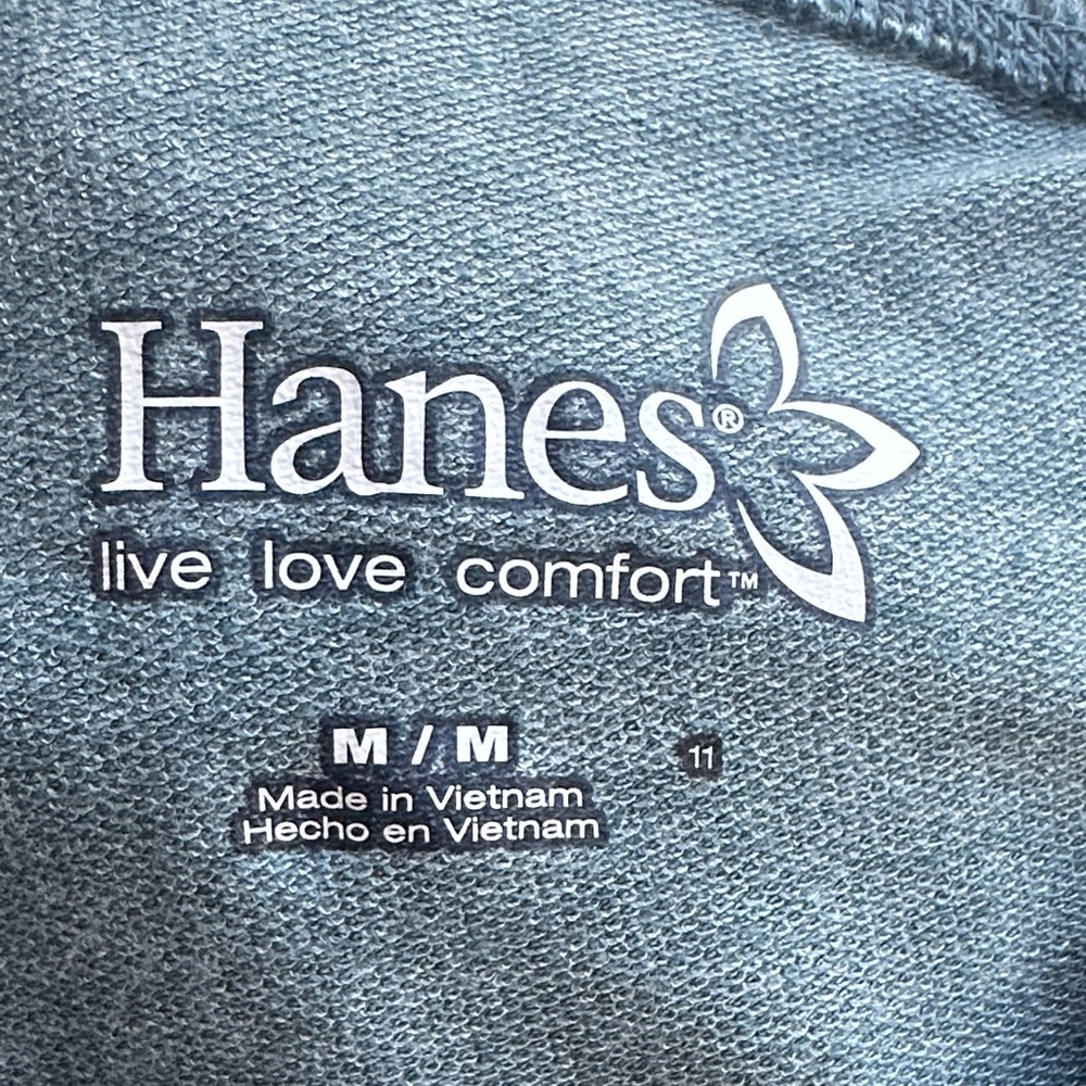 Hanes Blue / Green Comfort Jogger Pants - Picture 4 of 8